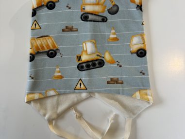 Lue i ull, anleggsmaskiner | Lille Apekatt