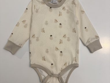 Body, snømenn naturhvit | Lille Apekatt