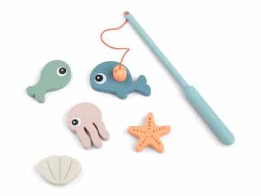 Badeleke, magnetisk fiskestang | Done by Deer