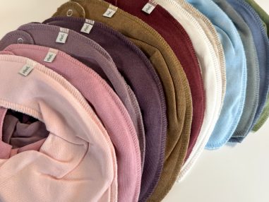 Smekke ensfarget økologisk bomull | Pippi